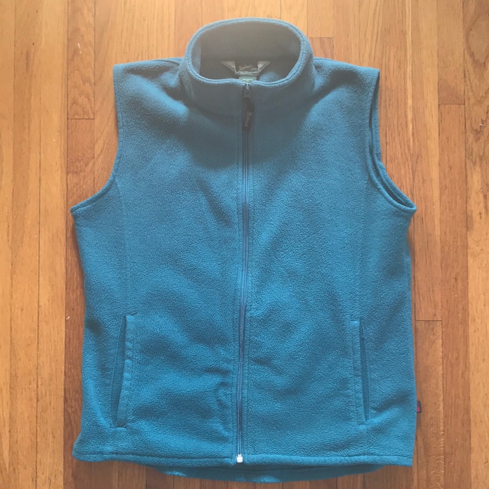 Woolrich Atlantic fleece vest EUC size medium
